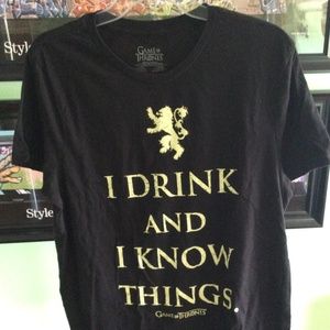 Game Of Thrones Quote Mens T-Shirt X-Large